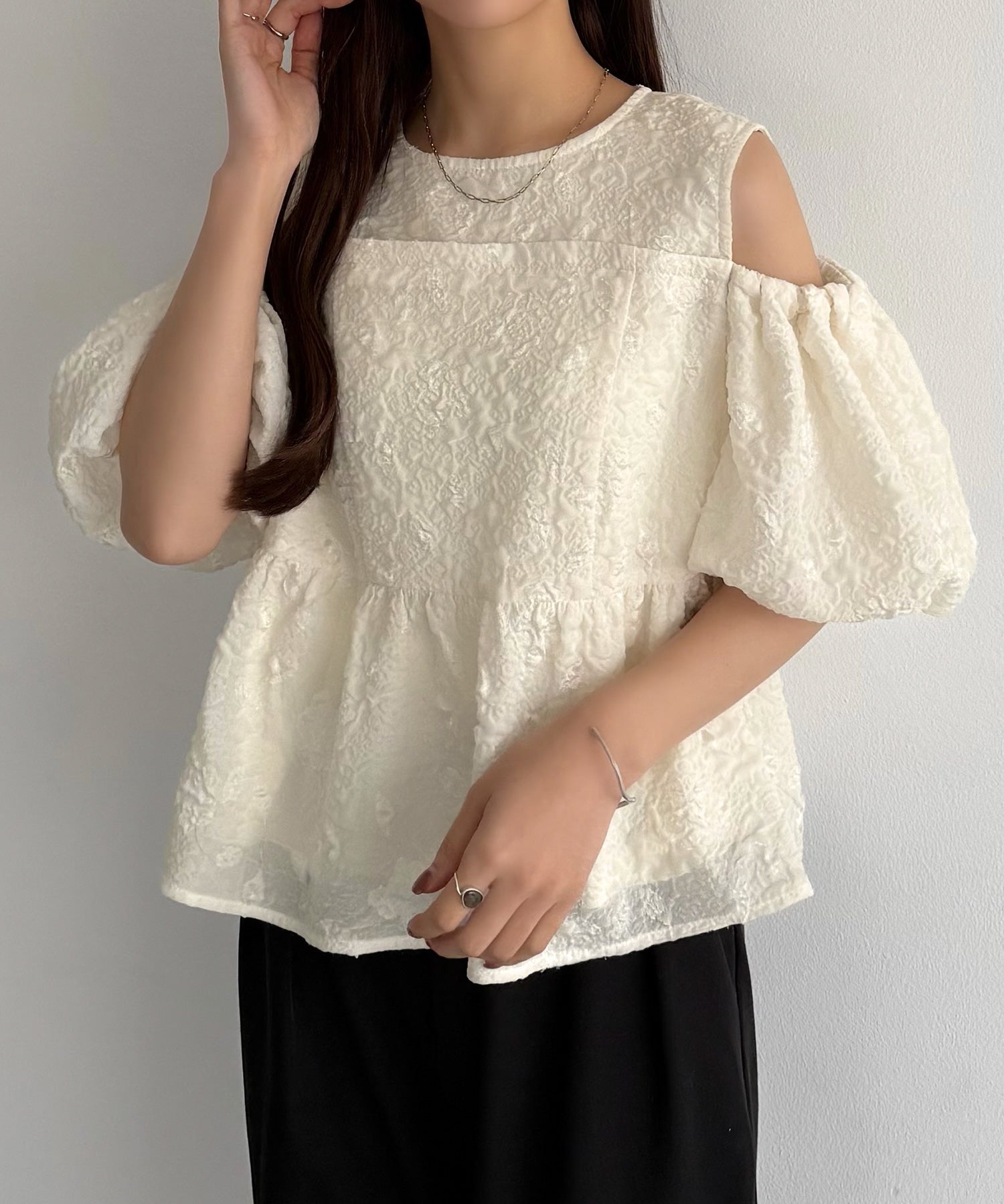Model:H155cm 着用サイズ:S