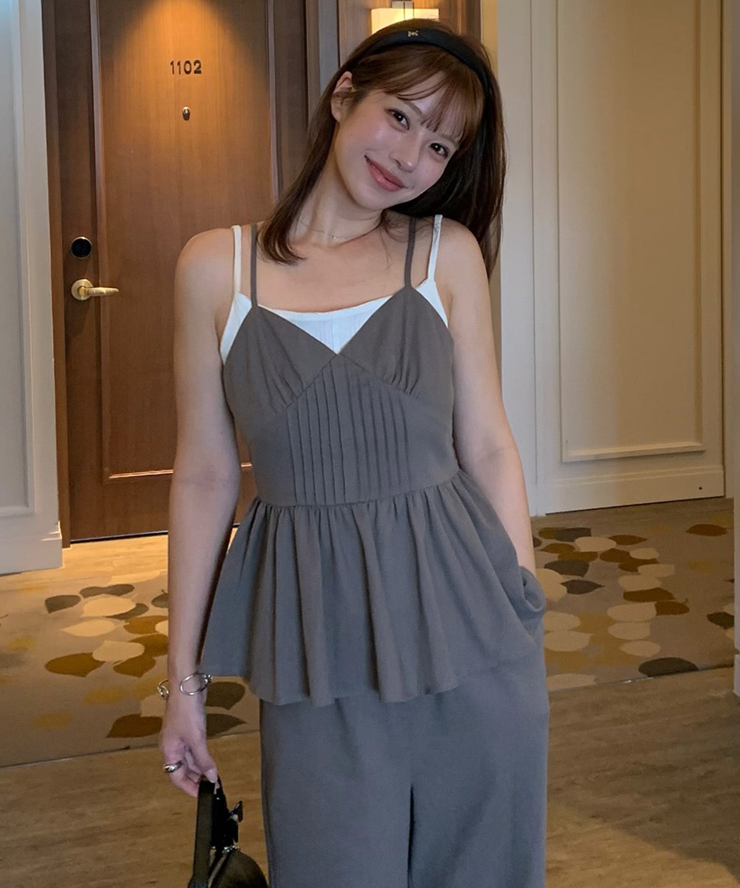 Model:H155cm 着用サイズ:S