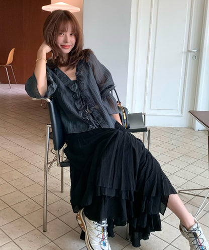 Model:H155cm 着用サイズ:S