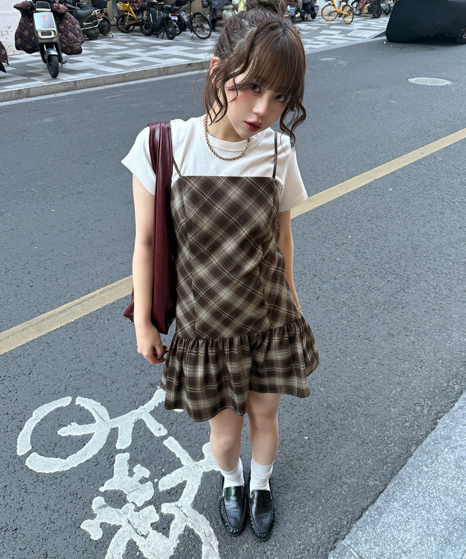 Model:H155cm 着用サイズ:S