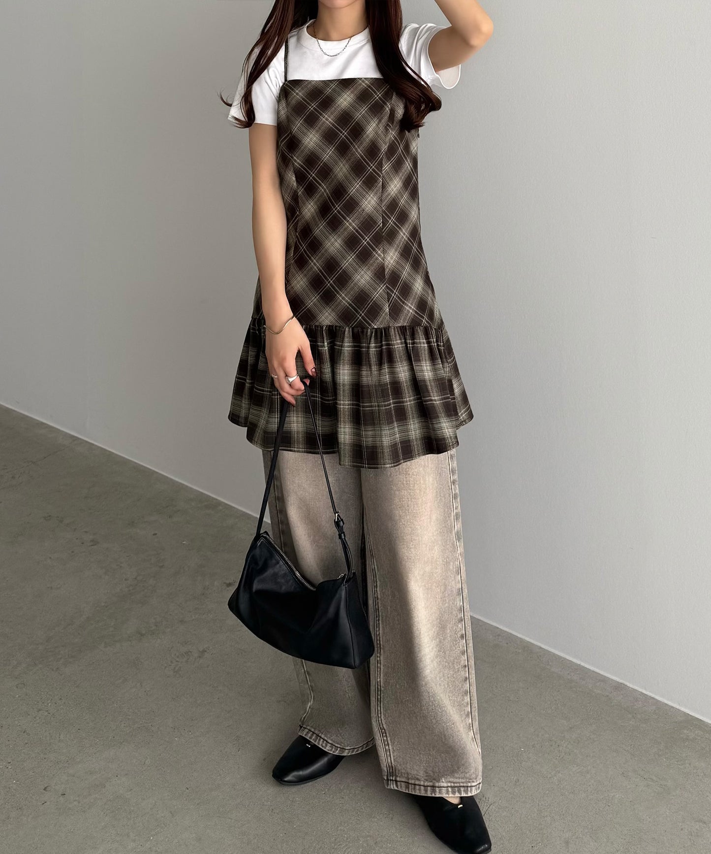Model:H153cm 着用サイズ:S